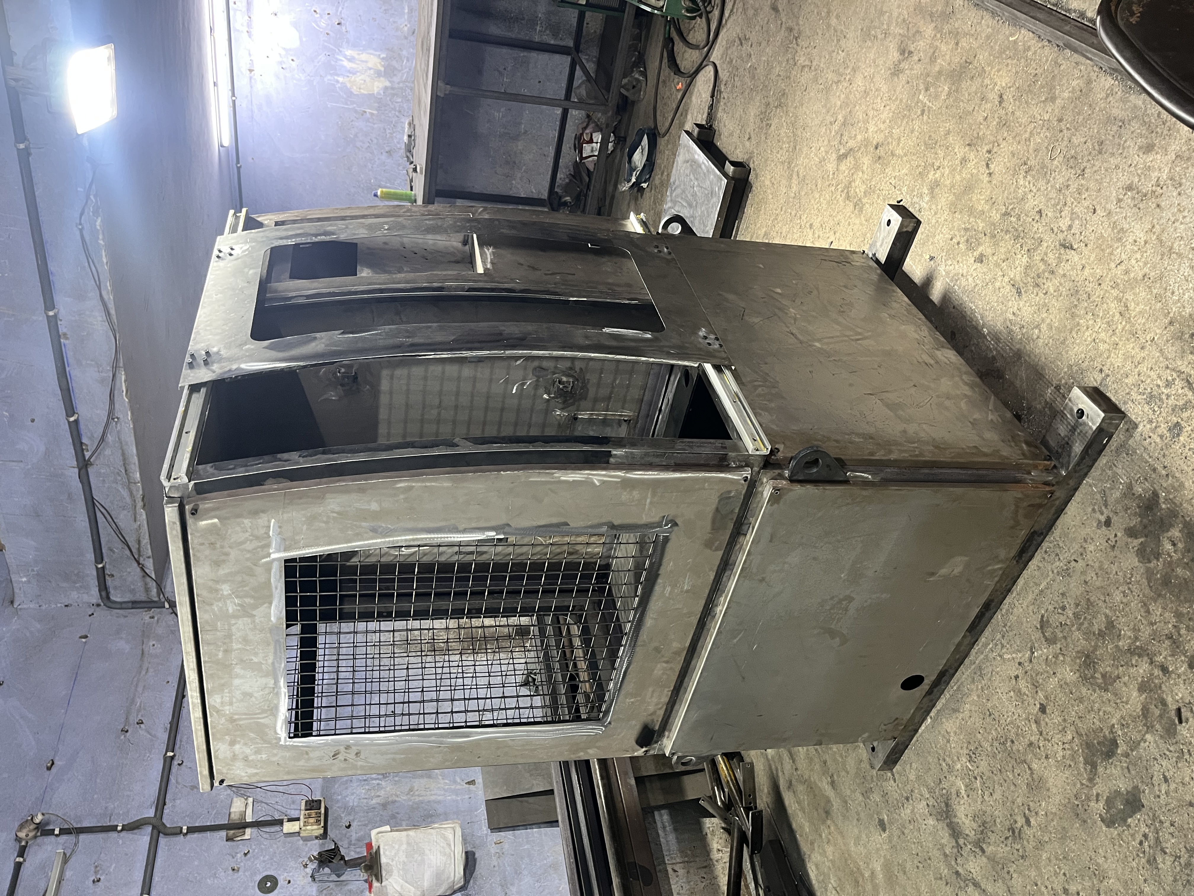 Machine base fabrication